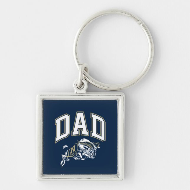 United States Naval Academy Dad Keychain (Front)