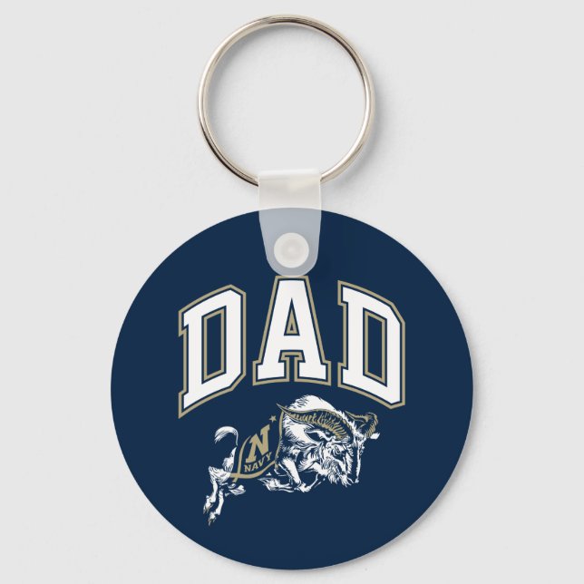 United States Naval Academy Dad Keychain (Front)