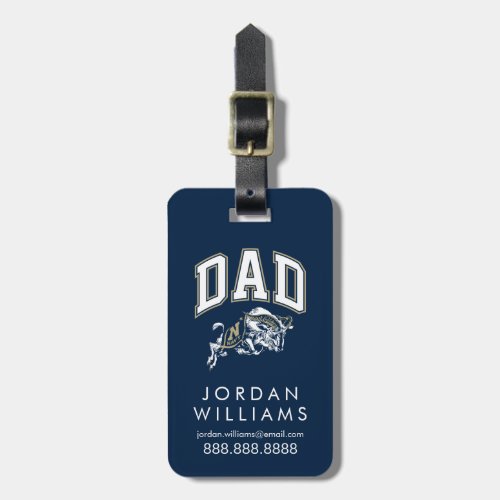 United States Naval Academy Dad Luggage Tag