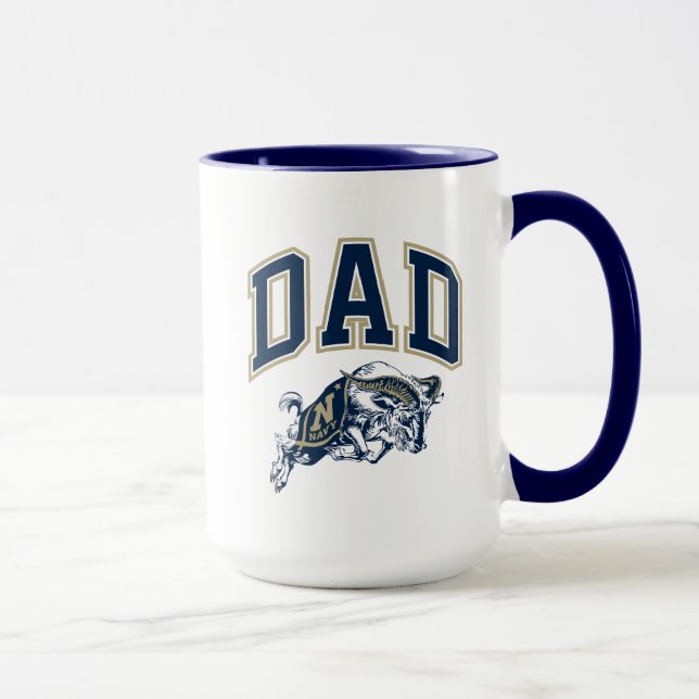United States Naval Academy Dad Mug (Right)