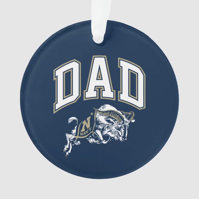 United States Naval Academy Dad Ornament (Front)