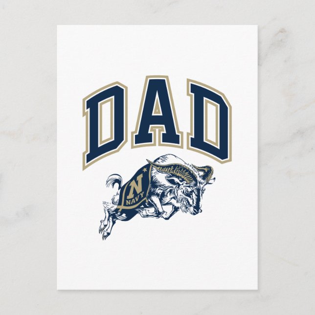 United States Naval Academy Dad Postcard (Front)