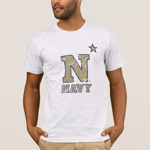 United States Naval Academy Distressed T_Shirt