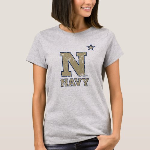 United States Naval Academy Distressed T_Shirt