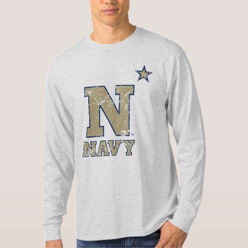 United States Naval Academy Distressed T_Shirt