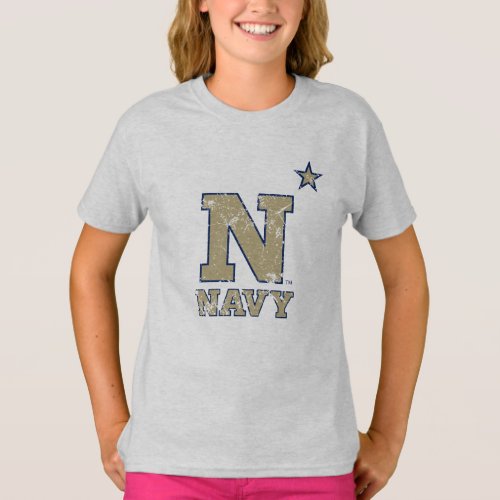 United States Naval Academy Distressed T_Shirt