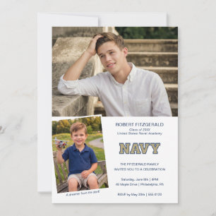 United States Naval Academy Graduation Invitation