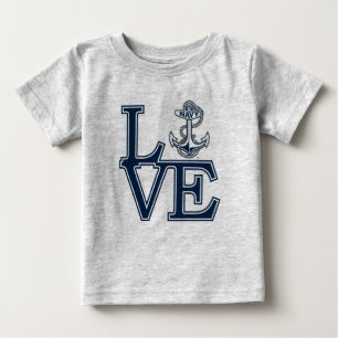 United States Naval Academy Love Baby T-Shirt