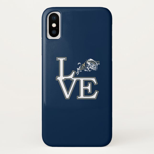 United States Naval Academy Love Case-Mate iPhone Case (Back)