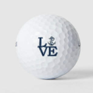 United States Naval Academy Love Golf Balls