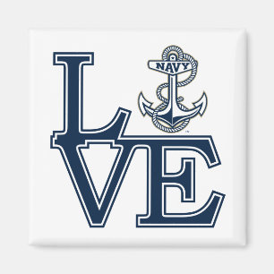 United States Naval Academy Love Magnet
