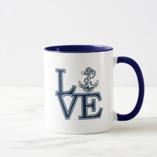 United States Naval Academy Love Mug