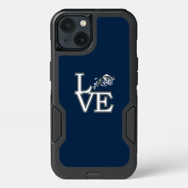United States Naval Academy Love Otterbox iPhone Case (Back)