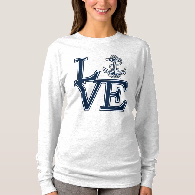 United States Naval Academy Love T-Shirt (Front)