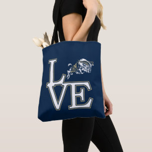 United States Naval Academy Love Tote Bag