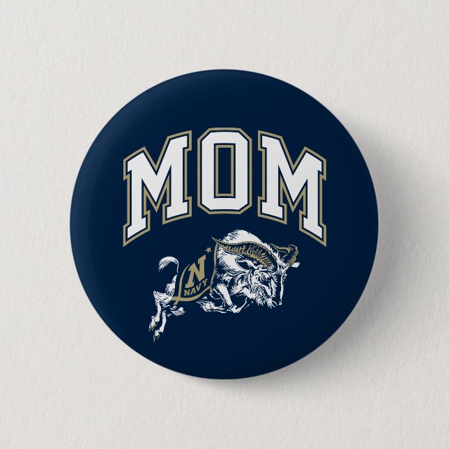 United States Naval Academy Mom Button (Front)