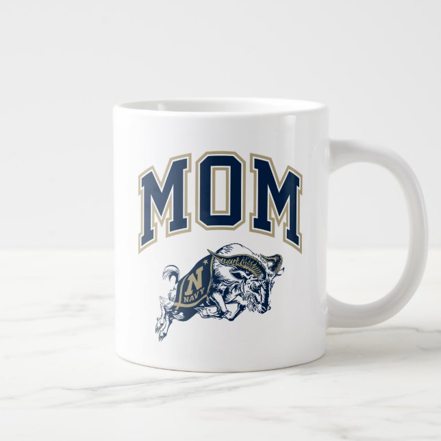 United States Naval Academy Mom Giant Coffee Mug (Right)