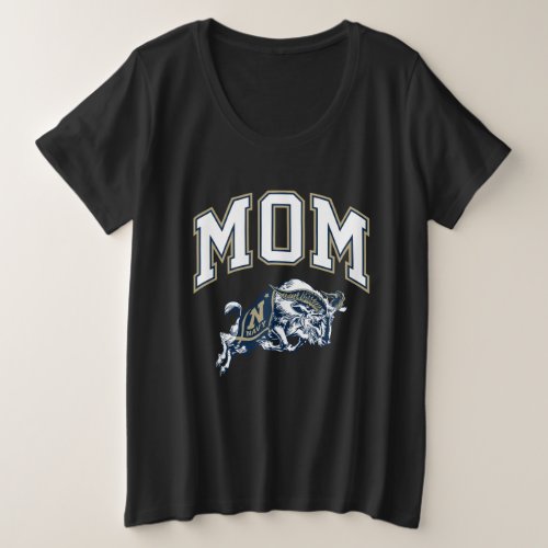 United States Naval Academy Mom Plus Size T_Shirt