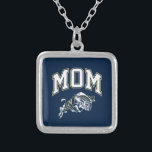United States Naval Academy Mom Silver Plated Necklace<br><div class="desc">Check out these United States Naval Academy designs! Show off your Midshipmen pride with these new University products. These make the perfect gifts for the Naval Academy student, alumni, family, friend or fan in your life. All of these Zazzle products are customizable with your name, class year, or club. Go...</div>