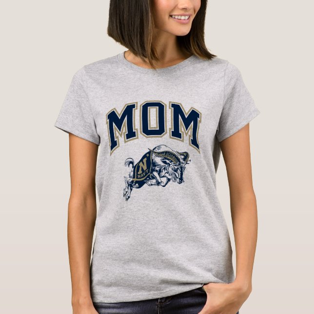 United States Naval Academy Mom T-Shirt (Front)
