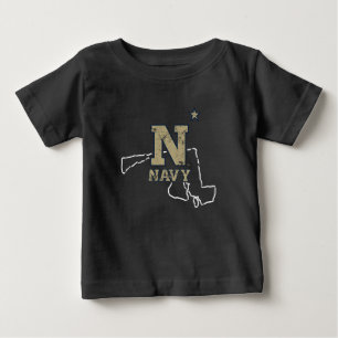 United States Naval Academy State Love Baby T-Shirt