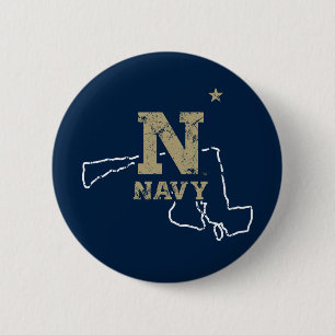 United States Naval Academy State Love Button