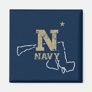 United States Naval Academy State Love Magnet