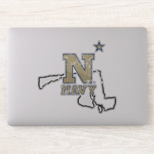 United States Naval Academy State Love Sticker