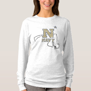 United States Naval Academy State Love T-Shirt