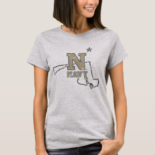 United States Naval Academy State Love T-Shirt