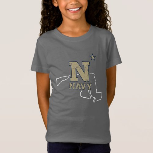 United States Naval Academy State Love T_Shirt