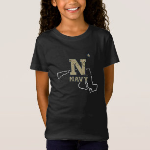 United States Naval Academy State Love T-Shirt