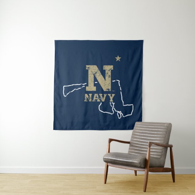 United States Naval Academy State Love Tapestry (In Situ)