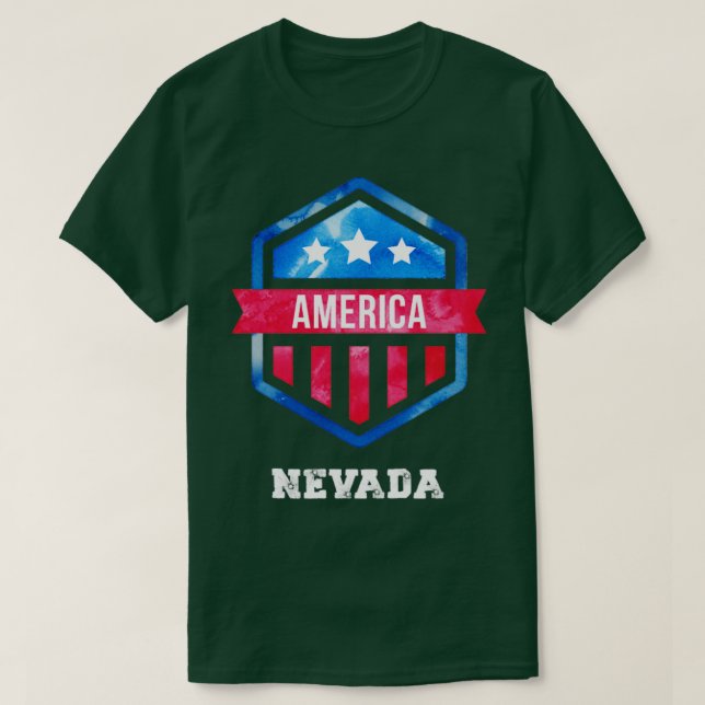 united states nevada T-Shirt (Design Front)