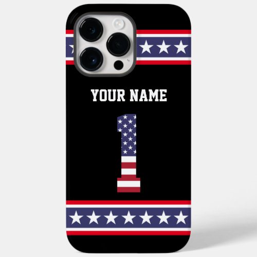 United States Number 1 Personalized Case_Mate iPhone 14 Pro Max Case