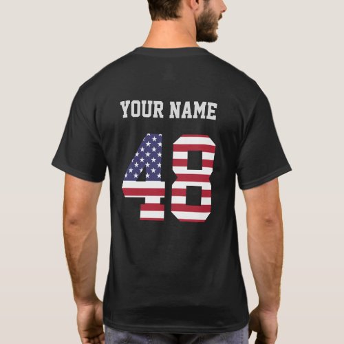 United States Number 48 Personalized  T_Shirt