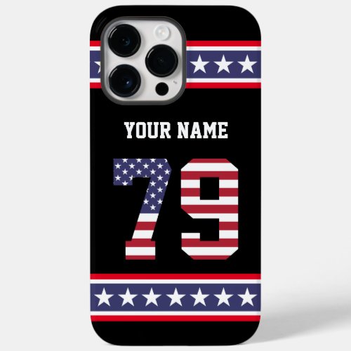 United States Number 79 Personalized Case_Mate iPhone 14 Pro Max Case