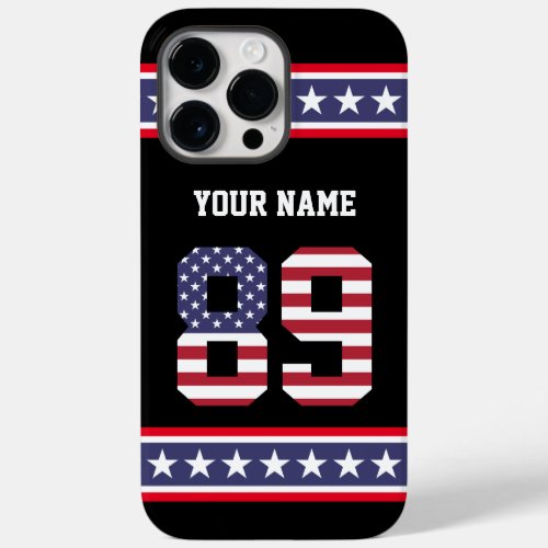 United States Number 89 Personalized Case_Mate iPhone 14 Pro Max Case