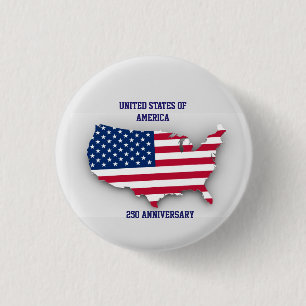 United States Of America 250 Anniversary Button