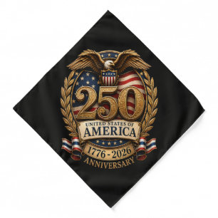 United States of America 250th Anniversary Bandana