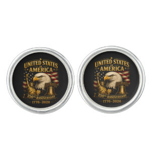 United States of America 250th Anniversary Eagle Cufflinks