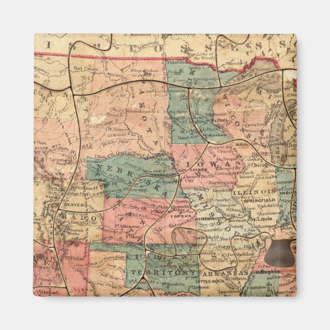 United States of America 8 Magnet (Front)