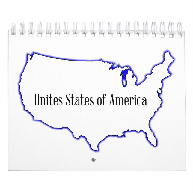 United States of America Calendar (Cover)