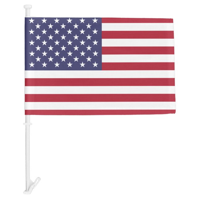United States of America Car Flag (Front)
