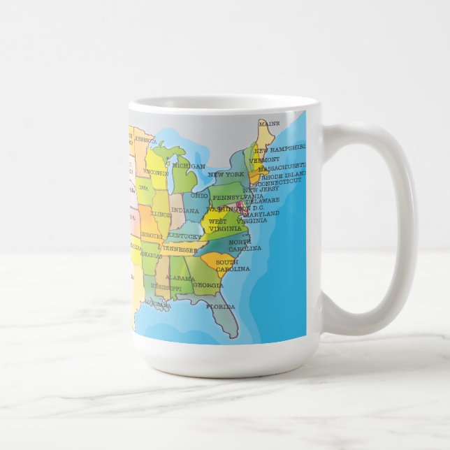 United States Of America Coffee Mug (Right)