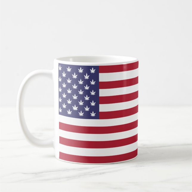 United States of America Flag-26976 Coffee Mug (Left)