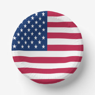 United States of America Flag-26976 Paper Bowls