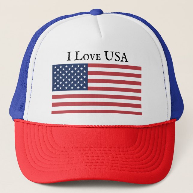 United States of America Flag-26976 Trucker Hat (Front)