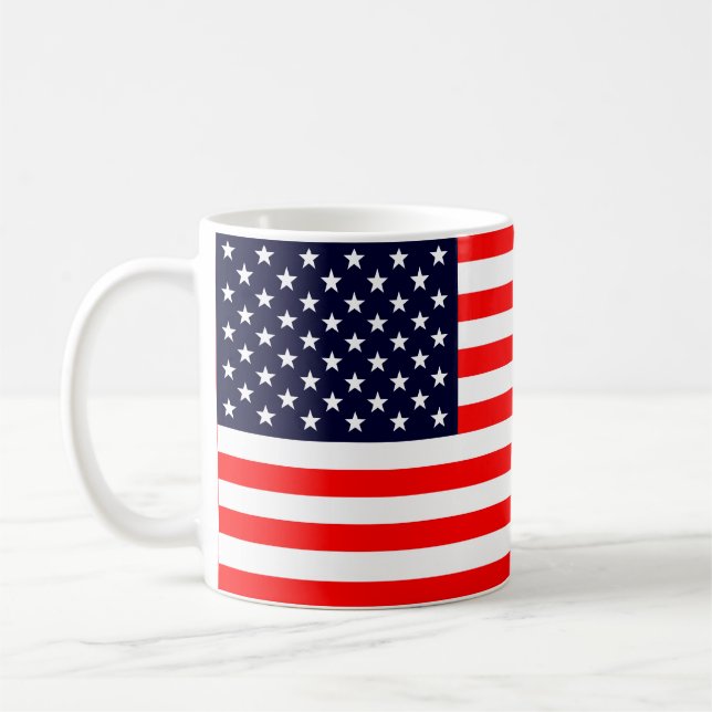 United States of America flag Coffee Mug (Left)