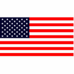 United States of America flag Cutout<br><div class="desc">Flags of the world's nations in high resolution for you to display with pride.</div>